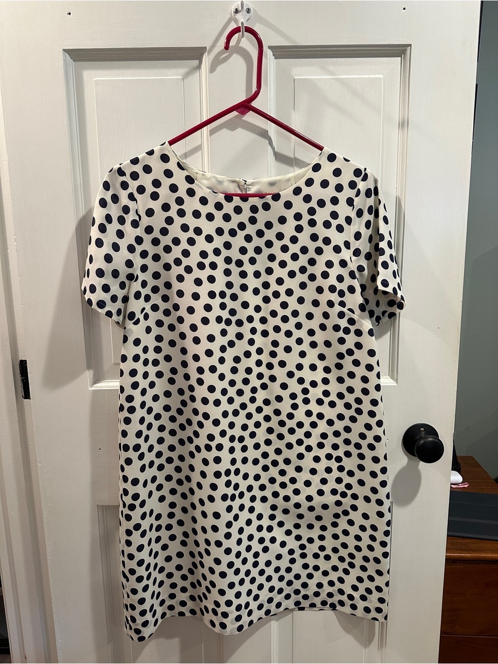 J. Crew Polka Dot Shift Dress